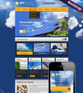 Bio Energy Bootstrap template ID: 300111769